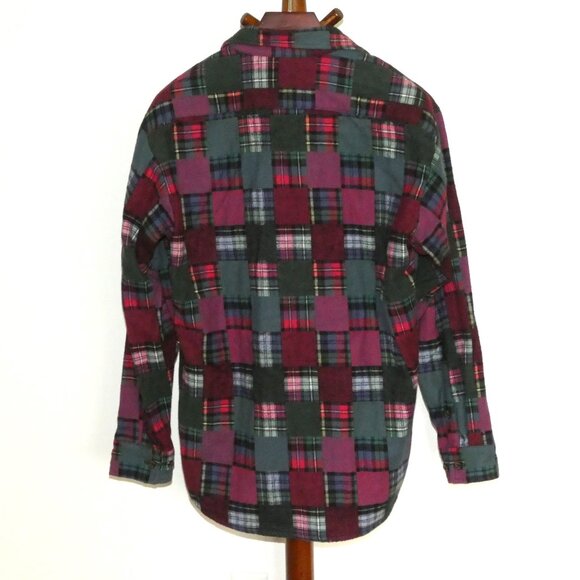 Vermont Flannel Co. Heavyweight Patchwork Pattern Shirt - Picture 4 of 4